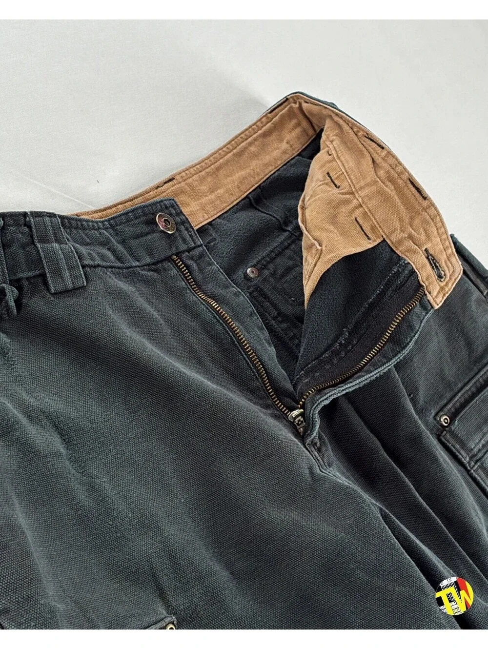 Duluth Trading Co Fire Hose Cargo Shorts Mens Work Utility